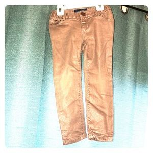 Rose Gold Girls Jeggings